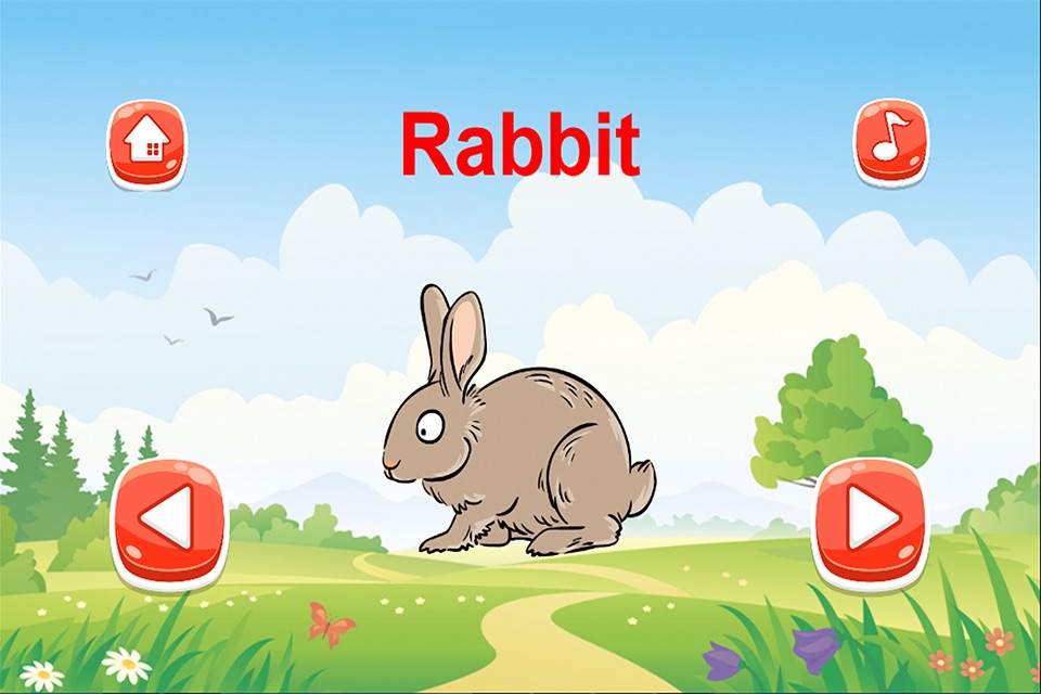 Animal Vocabulary For Kids - Learning English word in a fun way screenshot 3