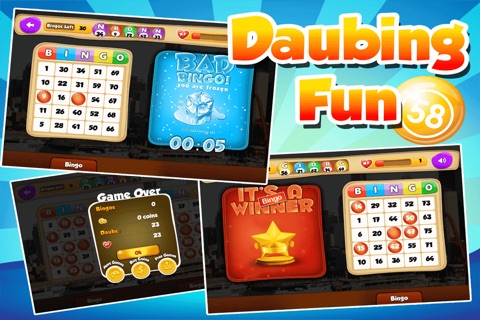 Bingo Dash - Real Vegas Odds With Multiple Daubs screenshot 2