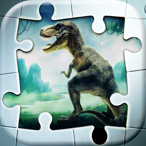 Dinosaur Puzzle Game – Move Pieces To Solve Prehistoric Animal.s Jigsaw For Kids iOS App