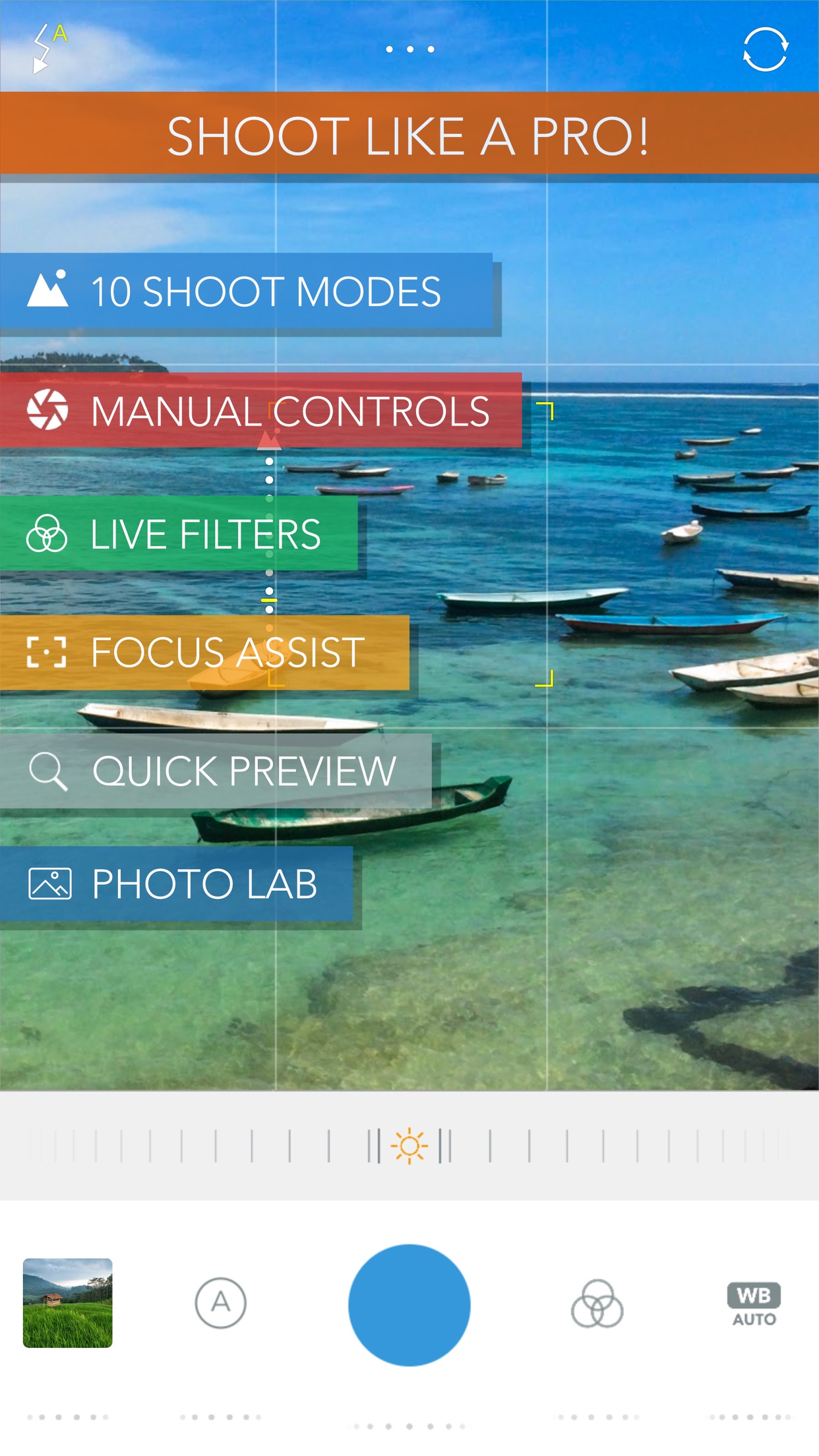 Screenshot do app Pixel+ Camera