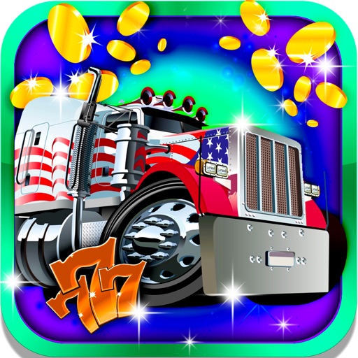 Lucky Truck Slots: Earn double bonuses while having fun and driving on the highway iOS App
