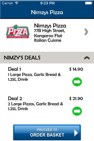 Nimzys Pizza screenshot 3