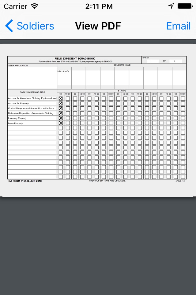 92Y Unit Supply Specialist screenshot 3