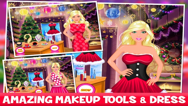 Charming Princess Christmas - Makeover, Makeup, Dress Up, - (圖5)-速報App