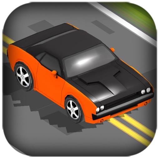 3D Sport Car Zig-Zag Run -  Endless Fast Moto Racing Game Icon