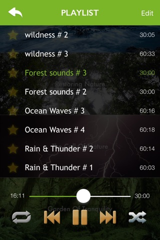 Nature Music - Relaxing Sound screenshot 2