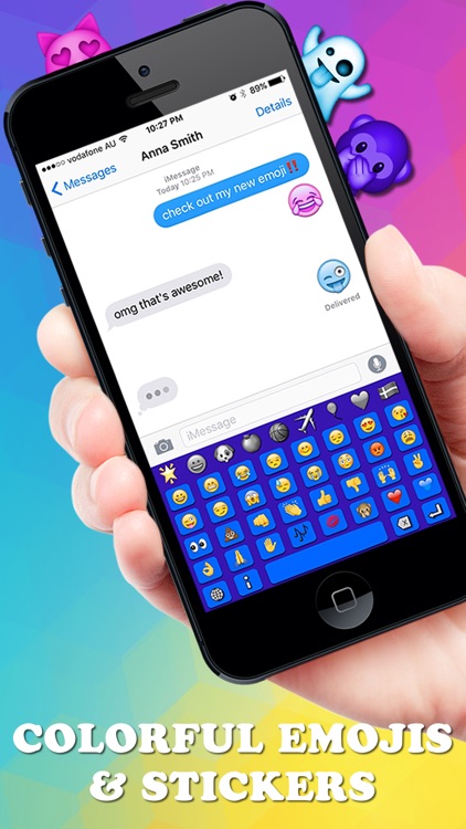 ColorMoji FREE - Text Colorful Smiley Faces