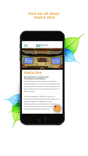 SAVCA 2016 Conference(圖2)-速報App