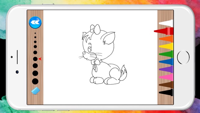 遊戲狗和貓著色書學齡前(圖5)-速報App