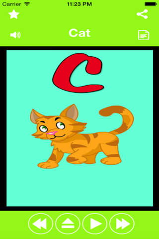 Learn Alphabet With Animals-Preschool Educational Activity To Teach Names Of Popular animals By Abc screenshot 3