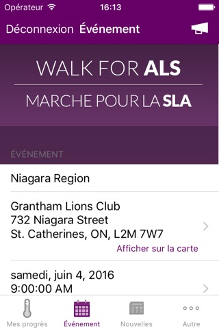 WALK for ALS screenshot 3