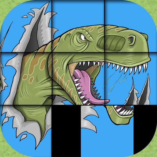 Prehistoric Slide Puzzle – Education.al Slid.ing Game to Discover Ancient Animal.s icon
