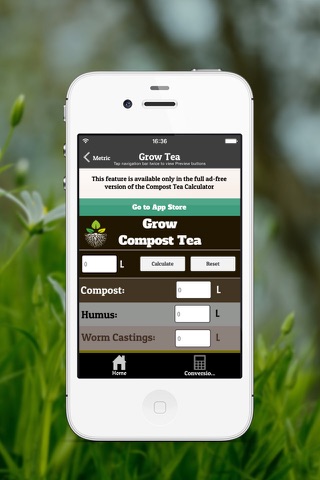 The Original Compost Tea Calculator (Free Version) screenshot 3