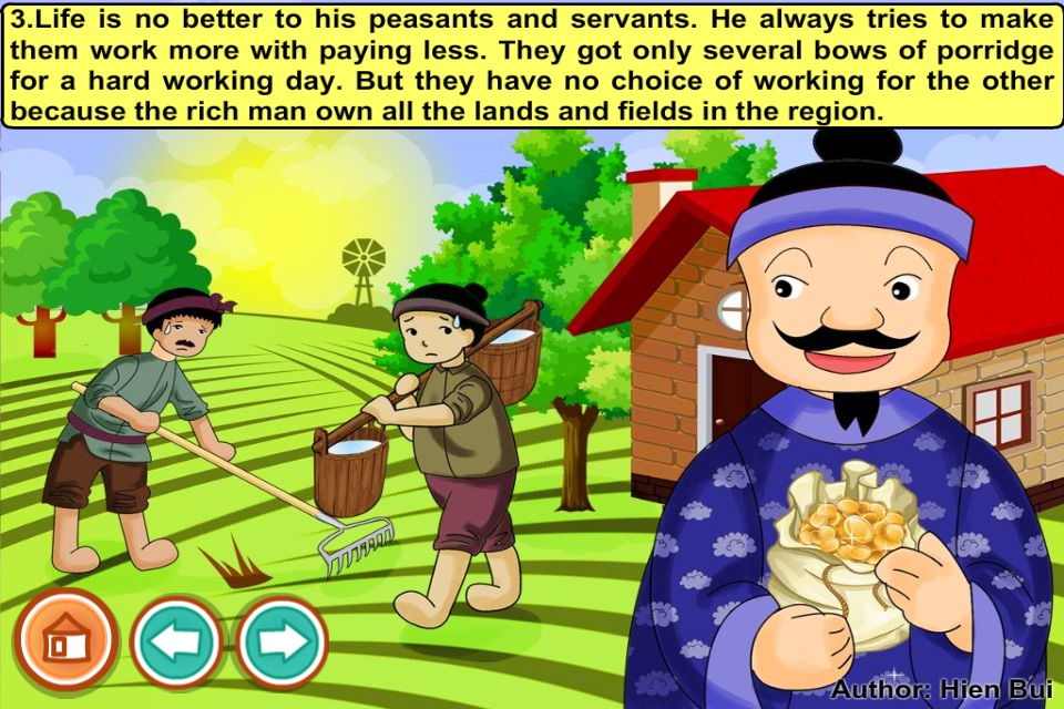 A greedy rich man (story and games for kids) screenshot 4