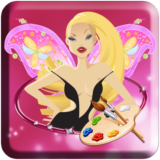 Kids Drawing Game WinX Club Edition icon
