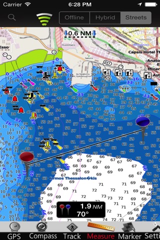 Aegean North Nautical Charts screenshot 4