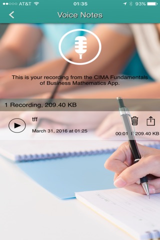 CIMA - Fundamentals of Management Accounting screenshot 3