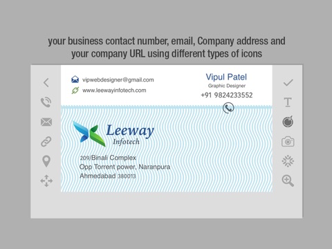 business card creator create custom design print your own