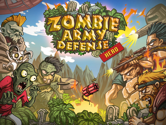 Zombie Army Defense HERO на iPad