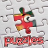 Cartoon Puzzle Jigsaw for Tractor Tom