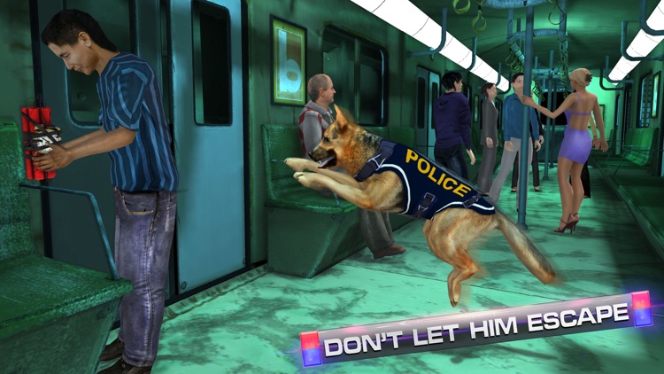 Subway Police Dog Simulator – Cop dogs chase simulation game