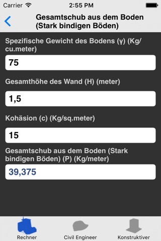 Soil and Earthwork Calculator screenshot 4