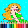 Coloring For Kids Inside Paintbox Barbie Edition