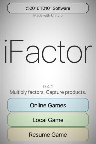 iFactor - Multiplication Game screenshot 4