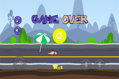 Skater Rat Jump Game screenshot 4
