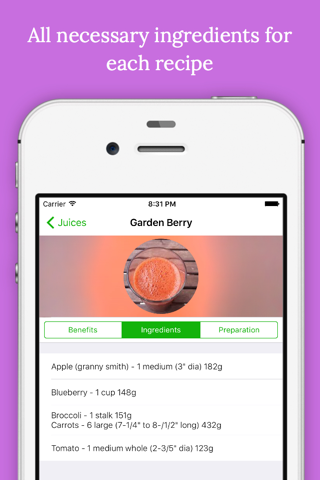 Detox Healthy Juice Recipes screenshot 4