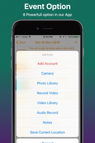 iDiary and Event Remainder screenshot 4