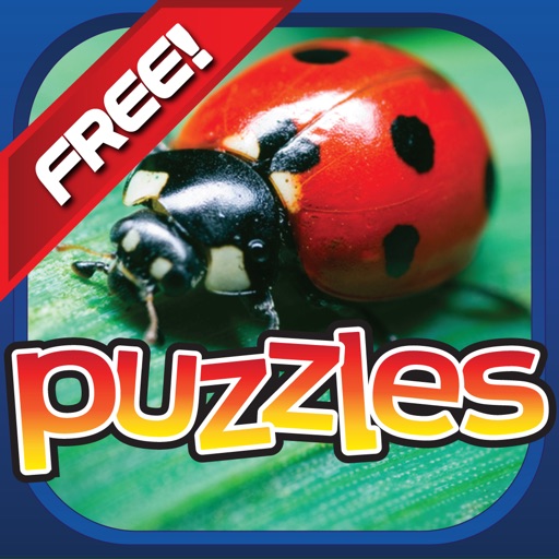 Puzzles of Bugs and Reptiles Life Game icon