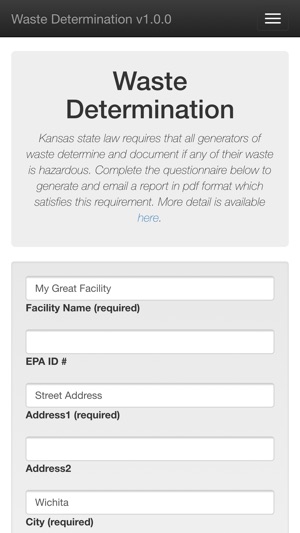 Kansas Waste Determination(圖1)-速報App