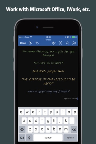 Fontise - Font Maker Keyboard screenshot 2