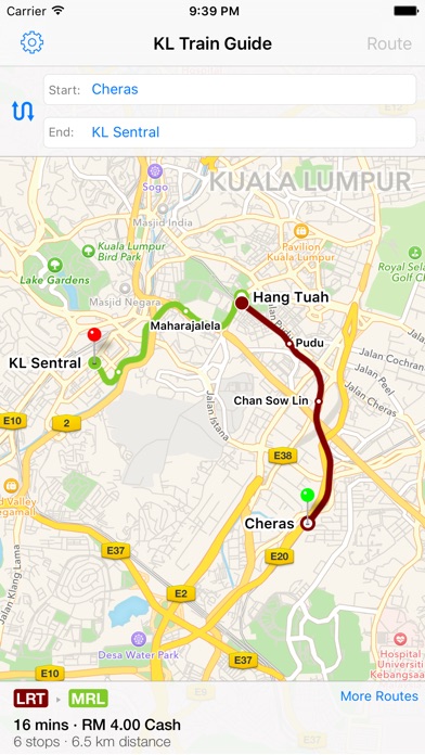 Kuala Lumpur Train Gu... screenshot1