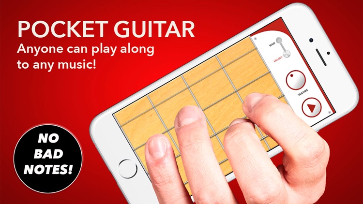 Pocket Guitar - Turn your phone into a guitar and play like a pro with the Pocket Guitar iPhone edition screenshot-0