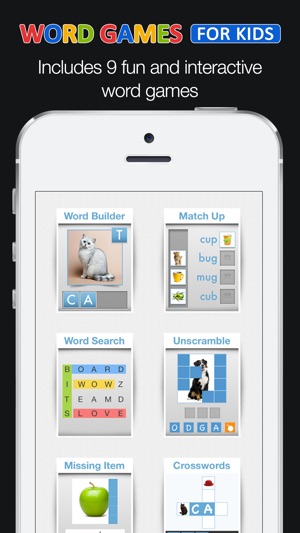 Word Games for Kids(圖1)-速報App