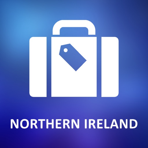 Northern Ireland, UK Detailed Offline Map icon