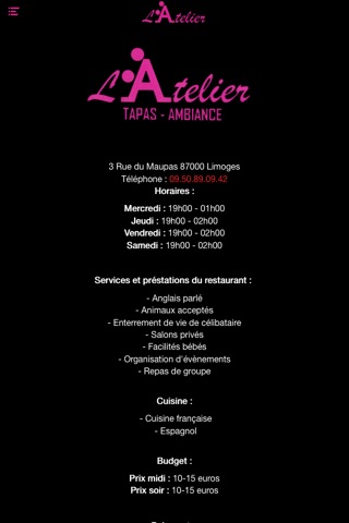 L'ATELIER LIMOGES screenshot 4