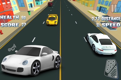 Car Traffic Race in Road Free Game screenshot 4