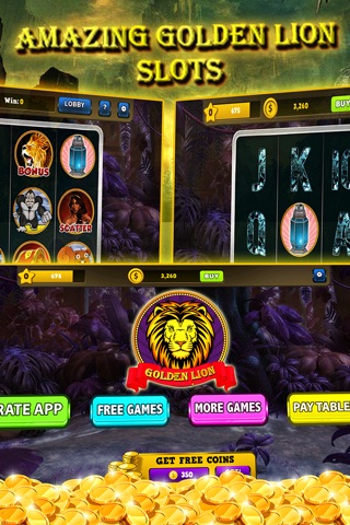 Golden Lion King Slots screenshot 3