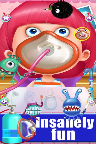 Baby Dentist LITE - Test Your Toothbrush Skills in this EXTREME Dental Cleaning Kid's Game screenshot 3