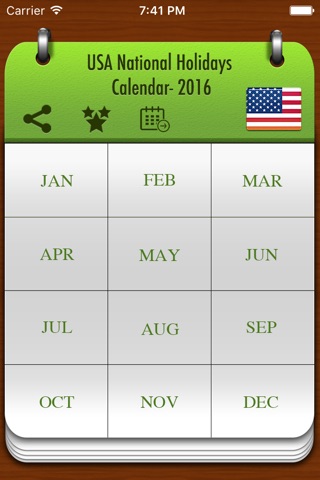 USA Holidays 2017 screenshot 2