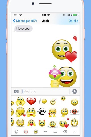 Animated Smiley Keyboard screenshot 3