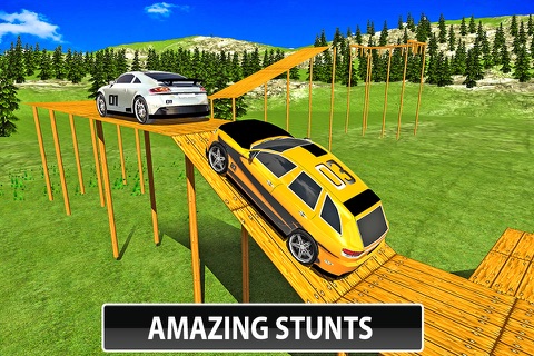 Real Crazy Stunts Car Driving Simulator 3D screenshot 2