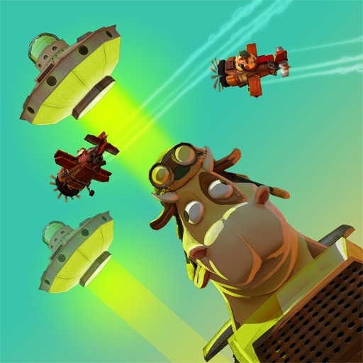 Space Rustlers: VR Flying Game iOS App