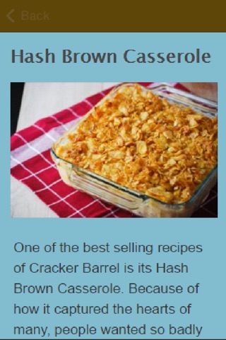 Hash Brown Recipes screenshot 3