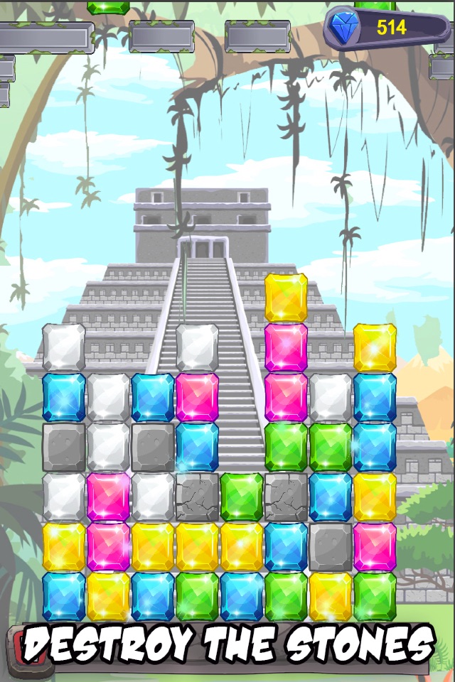Diamond Crush Blast - Lost Treasure Quest screenshot 3