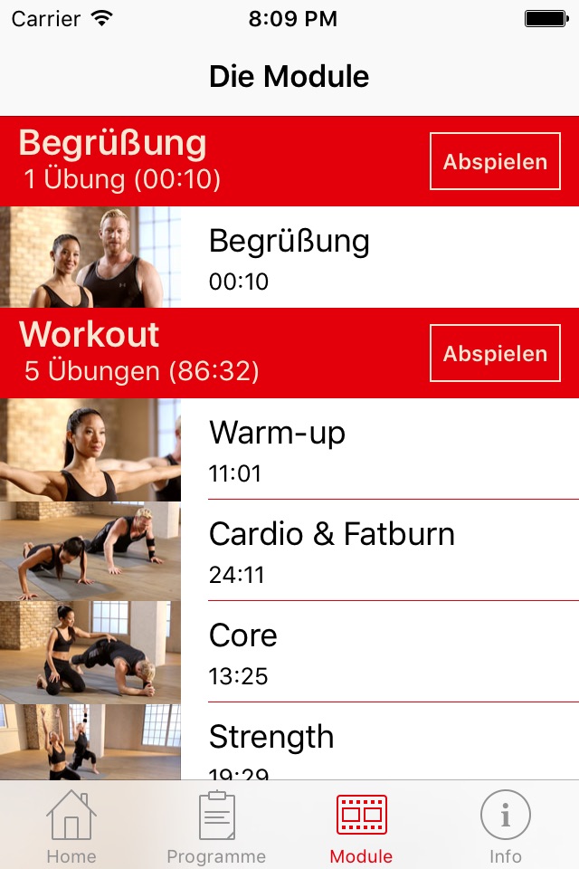 Brigitte Fitness bodyART Power Workout screenshot 2