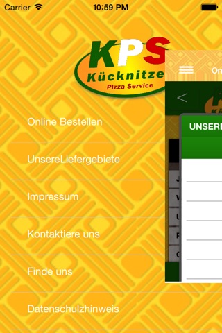 Kucknitzer Pizza Service screenshot 2